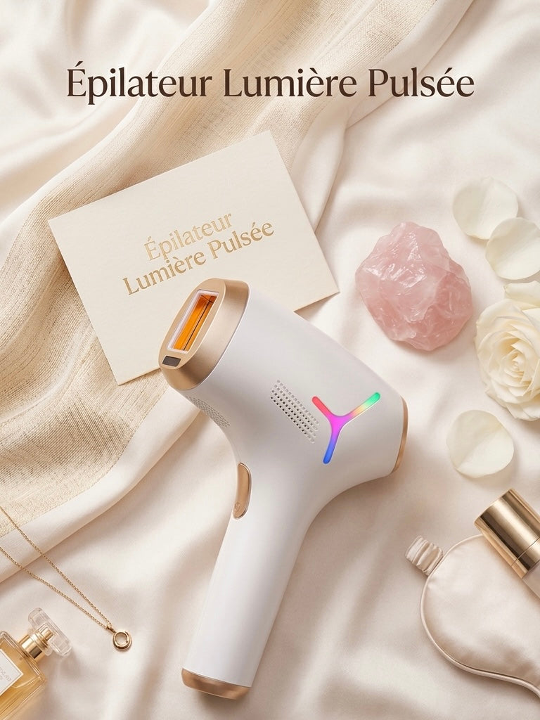 Épilateur IPL Lumière Pulsée Maison Iluma