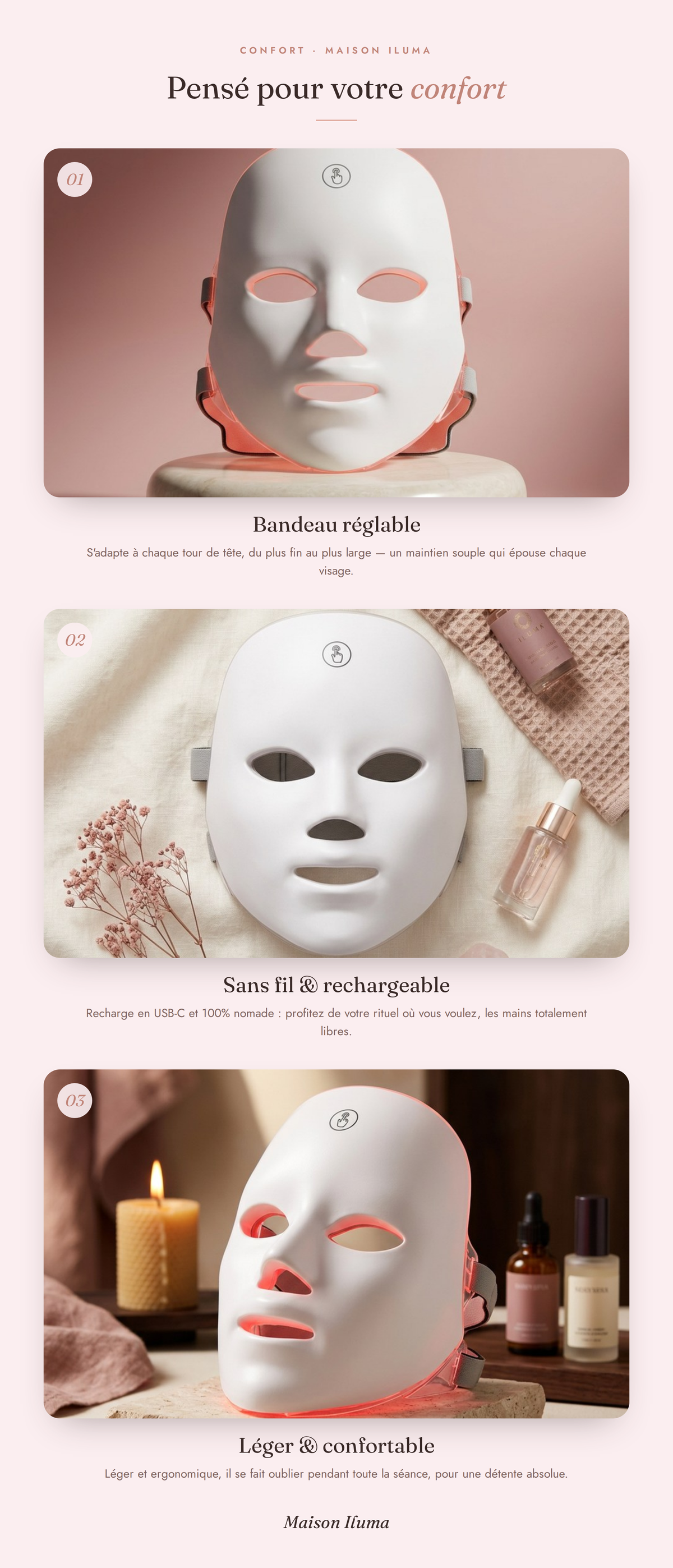 Bandeau réglable toutes morphologies