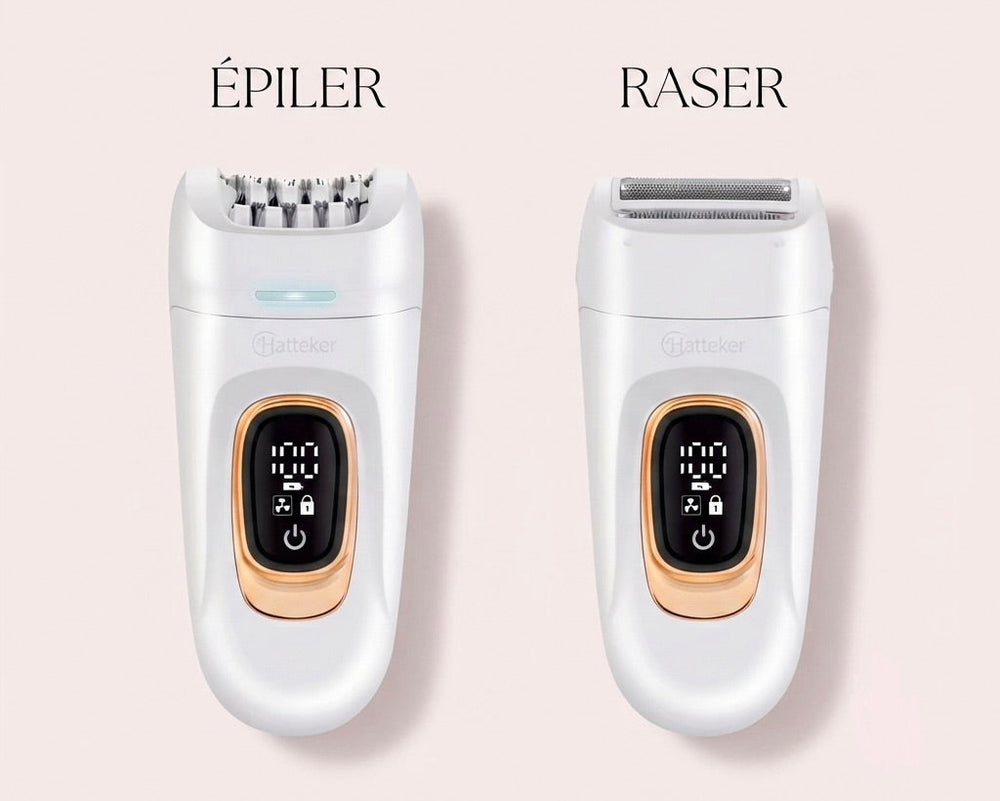 Plus qu'un épilateur : <em>épilez ou rasez</em>