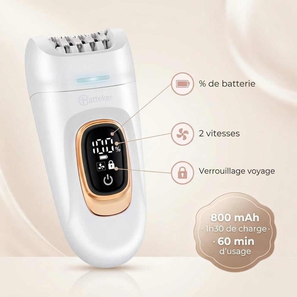 Écran LED & <em>batterie 800 mAh</em>