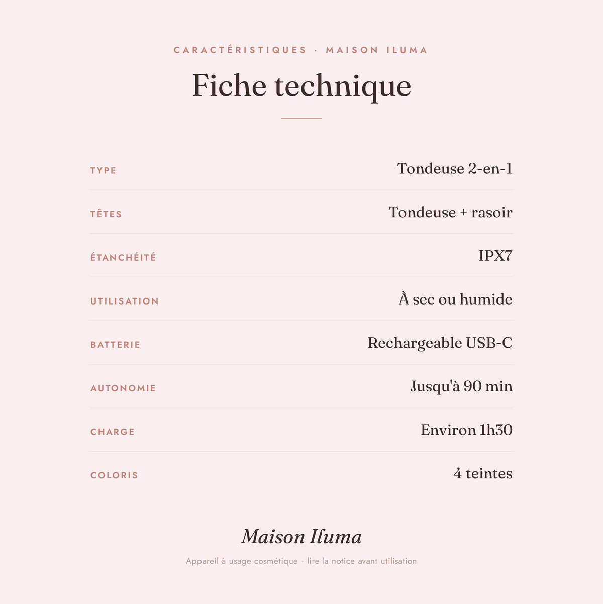 Fiche technique
